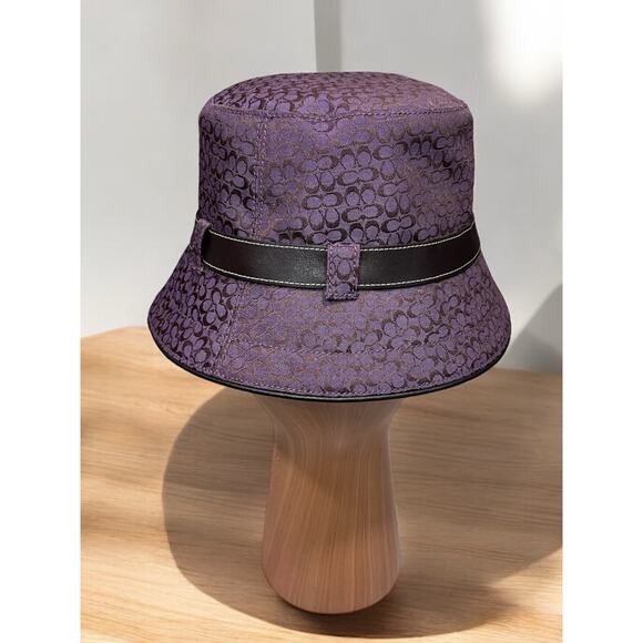 Y2K Coach FS2793 Mini Signature Crusher Hat Size P/S main image 4